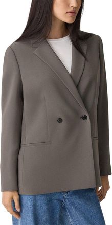 Theory Relaxed Double Breasted Jacket