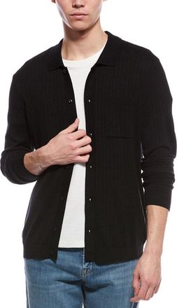 Paisley & Gray Wool-Blend Button Polo