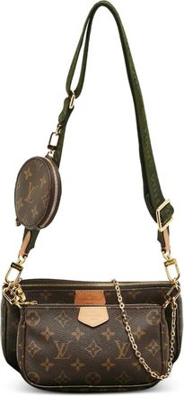 Louis Vuitton Borsa a spalla Multi Pochette Monogram - Verde