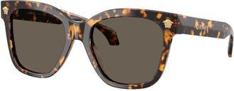 Versace Ve 4511 Zonnebril - unisex - Zonnebrillen - Zwart - 55 MM - Accessoires
