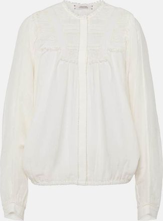 Dorothee Schumacher Stunning Dream cotton and silk blouse