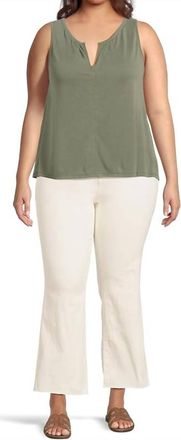 Kut from the Kloth Kelsey High Rise Flare Jeans In Ecru