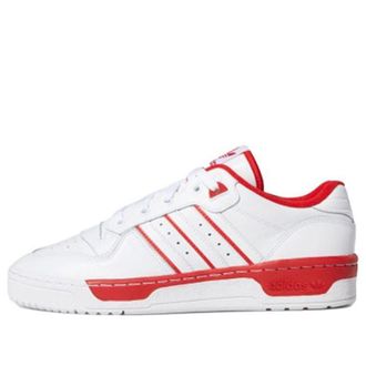 adidas Rivalry Low White Scarlet EE4658