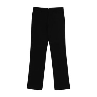 Ami Black Straight Trousers Stylish Eco-Friendly - male - Ami Paris - Straight Trousers - Black - W42 - Trousers