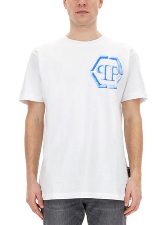Philipp Plein White Crew Neck T-Shirt