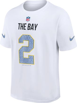 Nike Flag Football Creator Nike Mens NFL T-Shirt in White | 06I110ANFL-CJZ