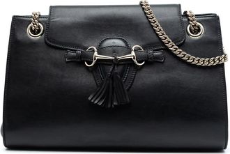 Gucci Pre-owned Gucci Large Leather Emily Shoulder Bag 295403 527066