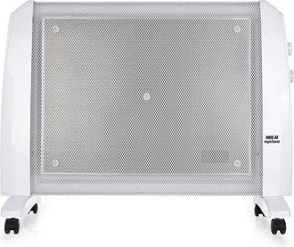 Orbegozo Orbegozo - Radiador De Mica Rm 1510, Termostato Regulable, 2 Potencias De Calor, Sin Fluido, Piloto Luminoso, Ruedas Incluidas, 1500 W