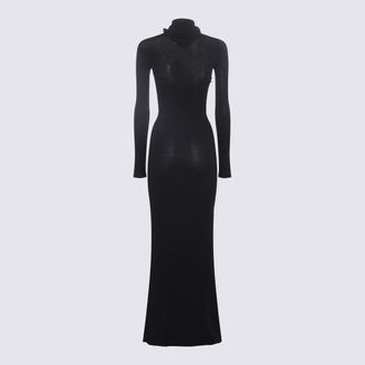 Off-white Womens Dresses Black-Blue _vi Pl Black/blue