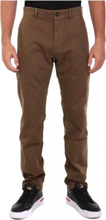 HUGO BOSS Uomo, Pantaloni, Verde, W36, new