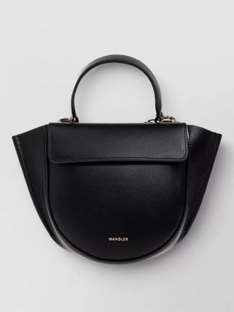 Wandler hortensia mini bag top handle strap