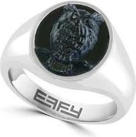 Effy Sterling Silver Onyx Signet Ring in Black at Nordstrom Rack, Size 10