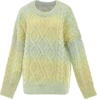 Mymo Jumper Dames LIME MUNT