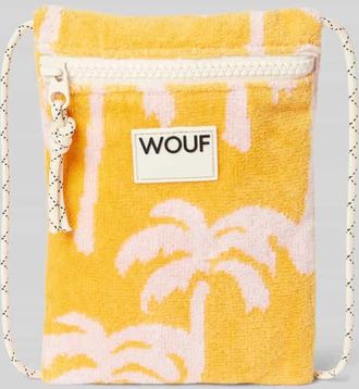 Wouf Smartphone-Tasche mit Label-Badge Modell Tenerife in Orange, Größe 1