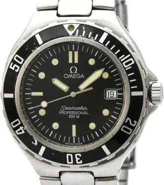 Omega Pre-owned Watches, male, Black, Size: ONE SIZE Pre-owned Seamaster 396.1062 Wristwatch