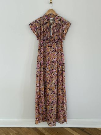 A Shirt Thing Womens Lilly Tulip Dress In Pink/melon
