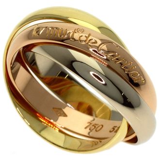 Cartier Yellow Gold (18K) Pink Gold (18K) White Gold (18K) Band Ring (Pre-Owned)