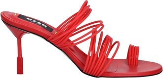 Msgm Msgm, Schoenen, Dames, Rood, 40 EU, Sandaal
