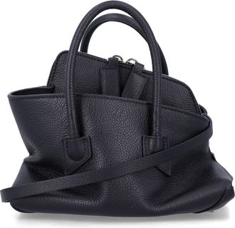 The Attico La Passeggiata Mini Suede Handbag