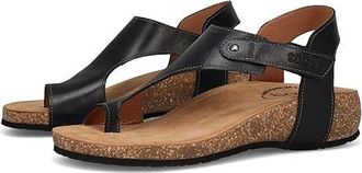 Taos Footwear Fame Womens Sandals Black : EU 42 (US Womens 11-11.5) M, Leather