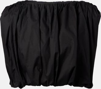 Adriana Degreas Top cropped Inamorata in misto cotone