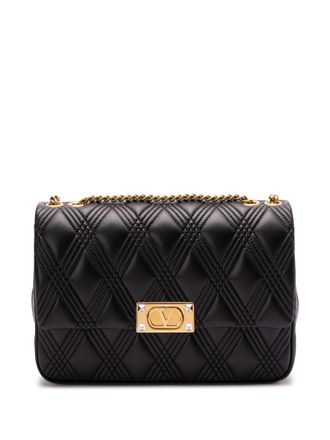 Valentino Garavani leather shoulder bag - women - Lamb Skin - One Size - Black