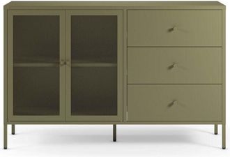 Rendez-Vous D&eacute;co Aparador Latem En Metal Verde Caqui