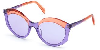 Pucci Emilio Pucci EP0146 83Y Womens Sunglasses Purple Size 56