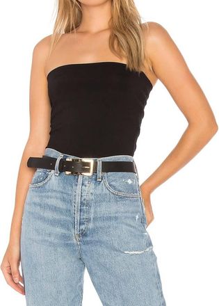 Susana Monaco Strapless Tube Top In Black