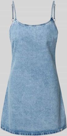 Calvin Klein Jeans Jeanskleid mit verstellbaren Tr&auml;gern Modell ICONIC in Jeansblau, Gr&ouml;&szlig;e XS