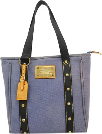 Louis Vuitton Blue Tote Bag (Pre-Owned)