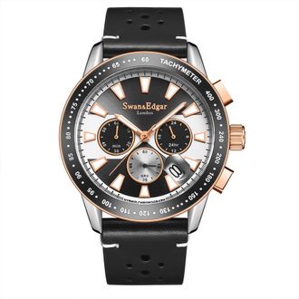 Swan & Edgar Racer Chronograph Hand Wind Mens Watch SE1781