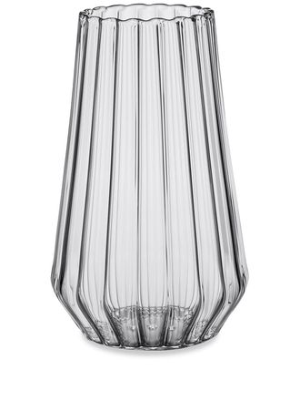 fferrone Stella large glass vase - unisex - glass - One Size - Neutrals