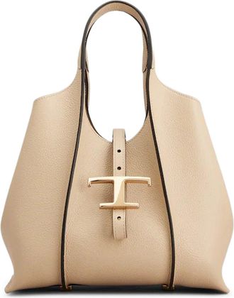 Tod's T TIMELESS MINI LEATHER SHOPPING BAG - Tods - Woman