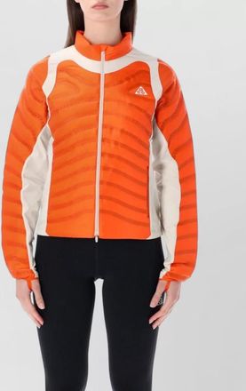 Nike down quilted trail running jacket
