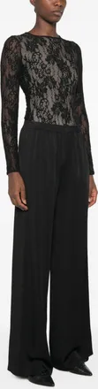 Zimmermann Lace Bodysuit - Black