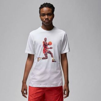Nike Jordan Mens Flight Essentials GFX Crew T-Shirt - - Multi / White Size 3XL