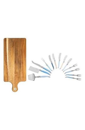 French Home Laguiole Cheese Board & Tools Set in Blue at Nordstrom Rack