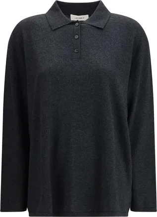 Lisa Yang Gray Cotton Womens Sweatshirt