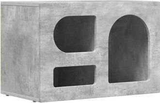 vidaXL Mueble De Tv Gris Concreto 60 X 35 X 40 Cm Madera De Ingenier&iacute;a Vidaxl