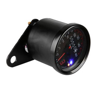 OEM Adecuado Para Motocicletas Y Veh&iacute;culos Todoterreno De 12 V Cc Con Od&oacute;metro Y Veloc&iacute;metro Digitales Led Resistente A Golpes Y Al Agua