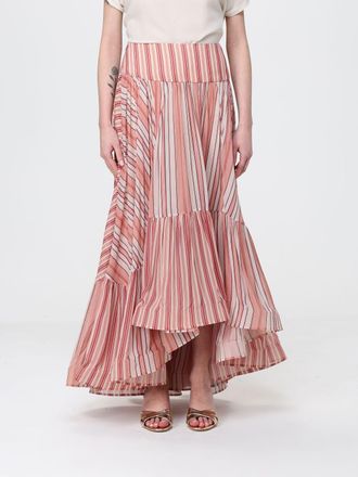 Zimmermann Gonna in viscosa a righe asimmetrica Zimmermann