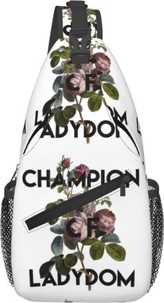 Generic Kemp Ladydom Chest Bag Trendy Shoulder Bag With Zipper Crossbody Bags For Women Men Runner