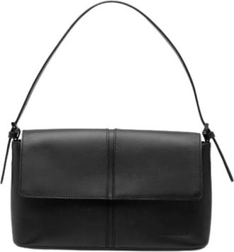 Burberry Pre-owned Shoulder Bags, female, Black, Size: ONE SIZE Pre-owned Vintage Shoulder Bag