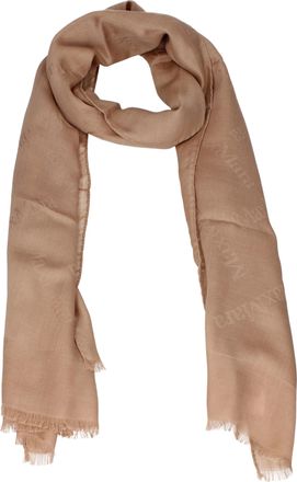 Max Mara Foulard Vrouwelijke Roze Wol/Rose Uit Het Verleden