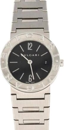 Bulgari Pre-owned Watches, female, Black, Size: ONE SIZE Pre-owned Vintage Wristwatch