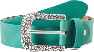 MGM Womens Floral Belt, Green - Grün (Grün-asi 5), 105