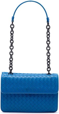 Bottega Veneta Pre-owned Bottega Veneta Nappa Intrecciato Double Sided Flap Shoulder Bag Ladies V22OZCB53O9LX2N0