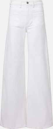 Khaite Delmonico high-rise wide-leg jeans