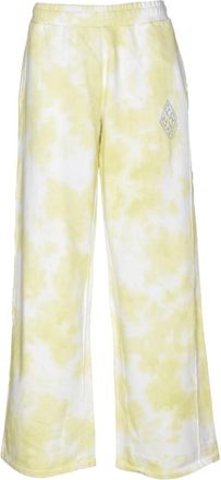 Replay Katoenen jumpsuit - Dames - Wijde Broeken - Veelkleurig - XS - Katoen - Broeken